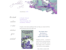 Tablet Screenshot of goddess-gift.com